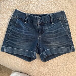 Dear John Cuffed Jean Shorts size 25